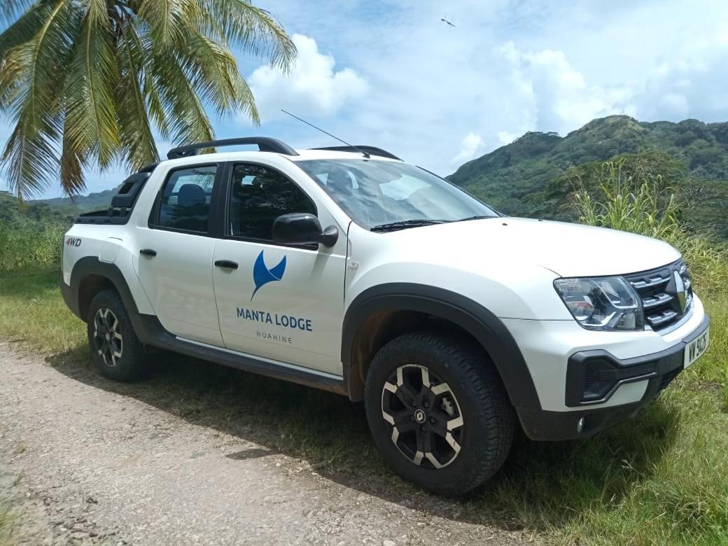 Huahine Manta Lodge Avec 4X4 Optionnel Haapu Eksteriør bilde