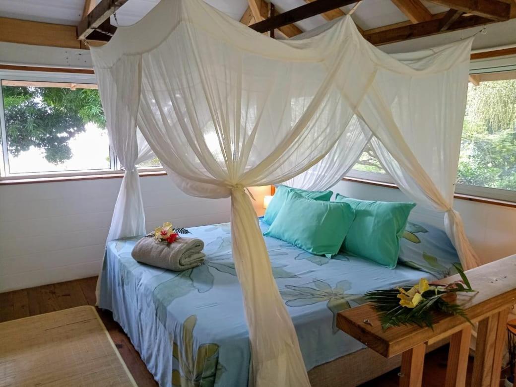Huahine Manta Lodge Avec 4X4 Optionnel Haapu Eksteriør bilde